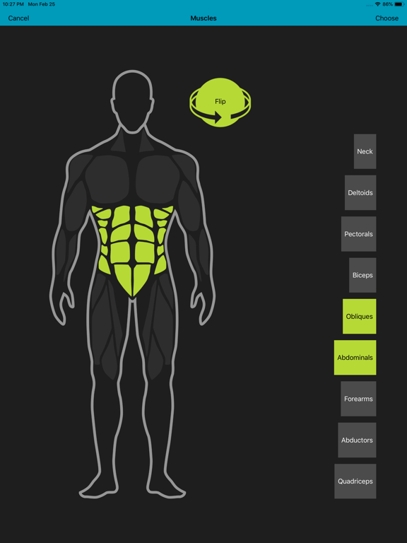 Workout Maker iPad screenshot 7 - Health & Fitness app