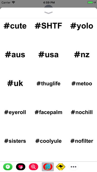 Screenshot #3 pour Hashtags