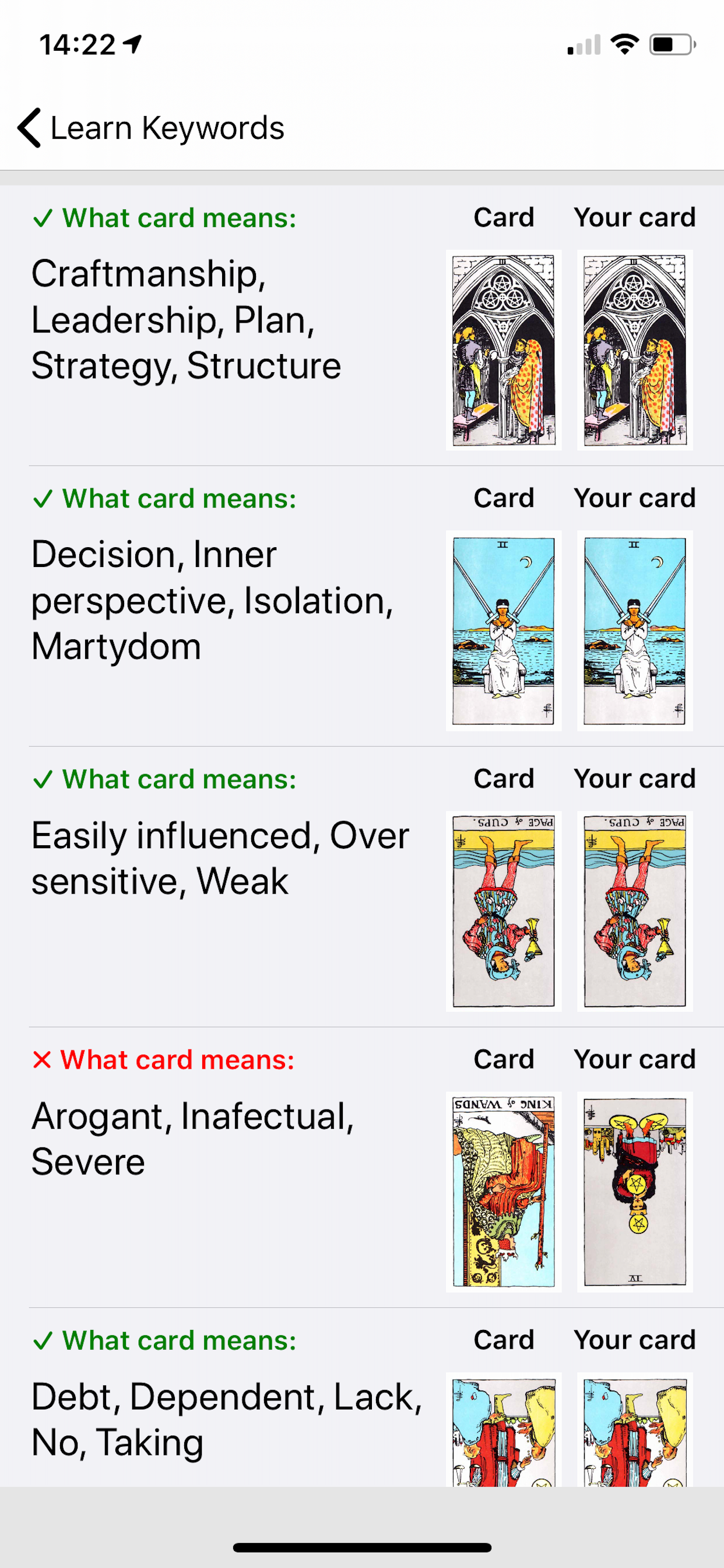 Tarot Journal screenshot 9