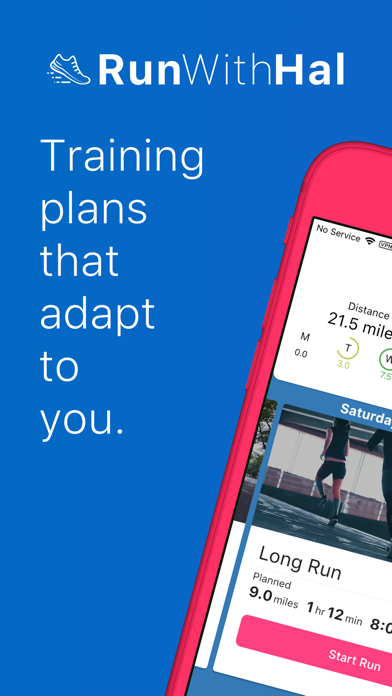 Run With Hal - Training Plansのおすすめ画像1