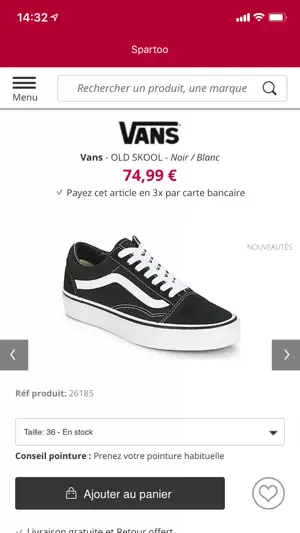 Shoes and fashion Spartoo screenshot 2