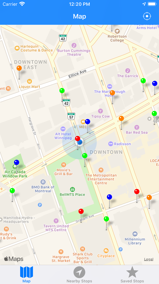 #3. Winnipeg Bus Live (iOS) 由: Ryan Ramchandar