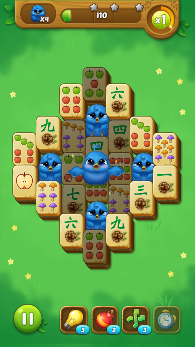 Mahjong Forest Puzzle Screenshot