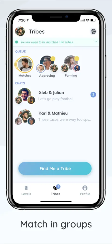 We3: Meet New People in Groups