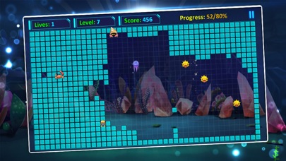 Mr Super Fish: Hero Fill Block Screenshot