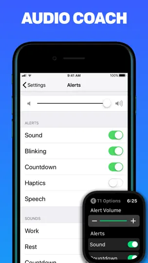 Captura de pantalla de HIIT WOD EMOM Interval Timer en iPhone 7