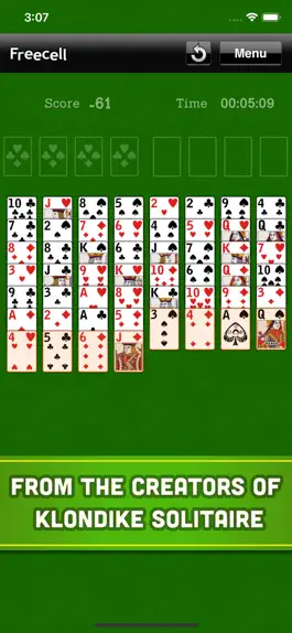 Game screenshot Freecell - Classic Solitaire apk