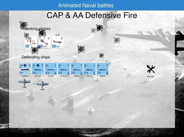 Skærmbillede af Carrier Battles 4 Guadalcanal