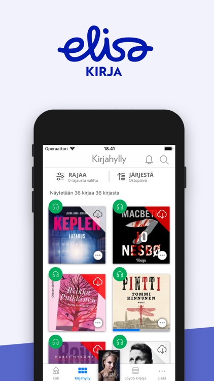 Elisa Kirja Reading App