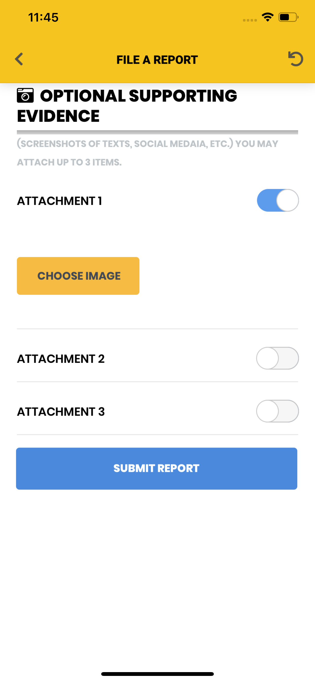 Report It Don't Ignore It! screenshot 3