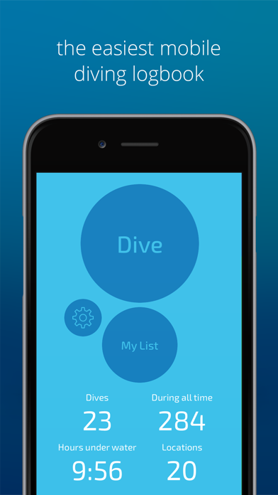 Diving logbook-Dive Number Screenshot