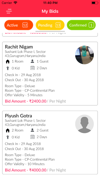 HotelBids - Hotel Owner screenshot 2