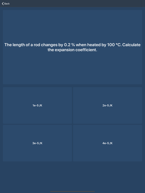 Physics Quiz for Pilots iPad screenshot