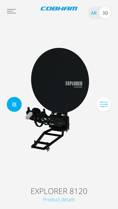 Screenshot #3 pour Cobham SATCOM 3D Catalogue
