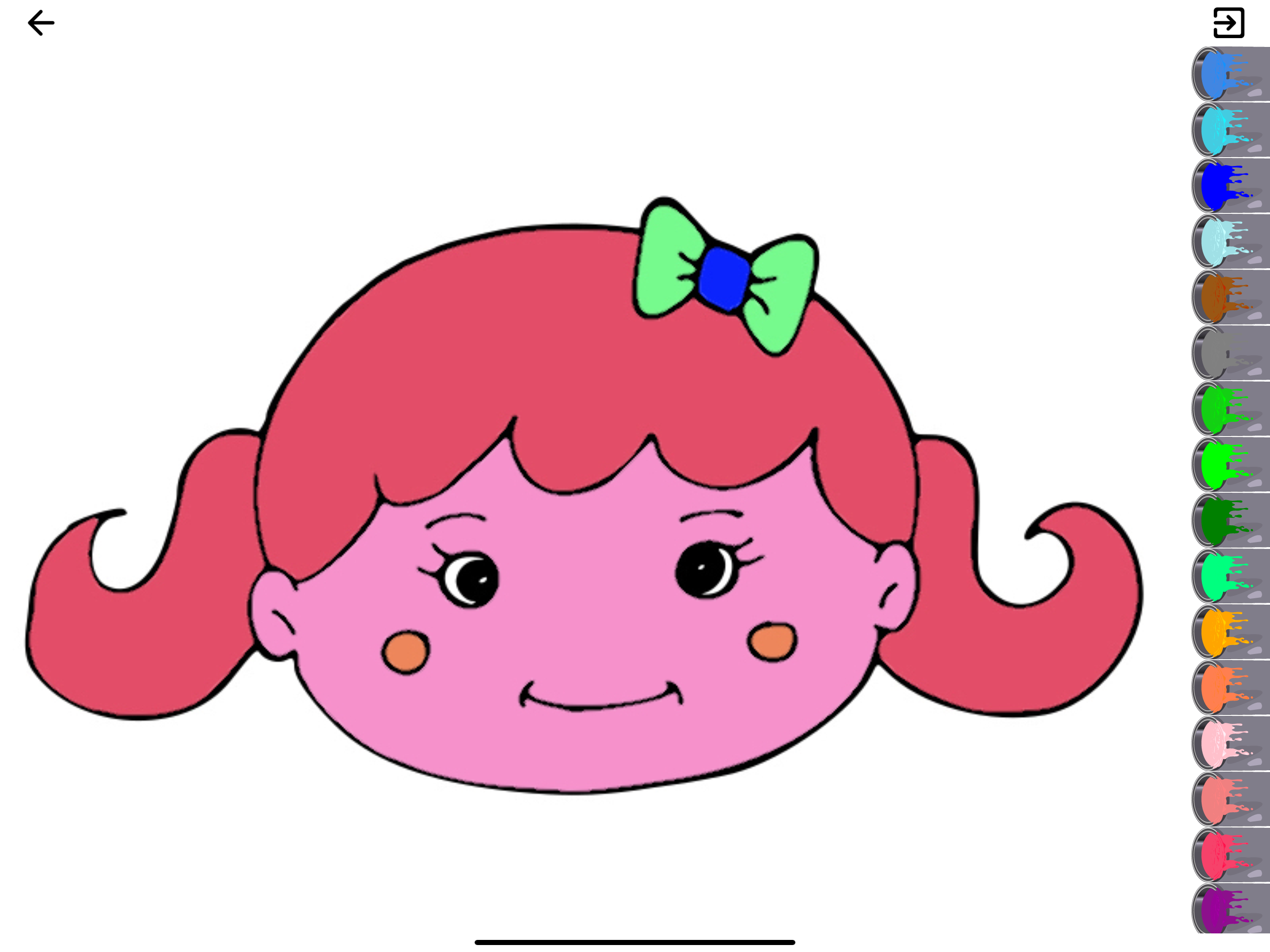 Princess Coloring Book of Kids screenshot 6