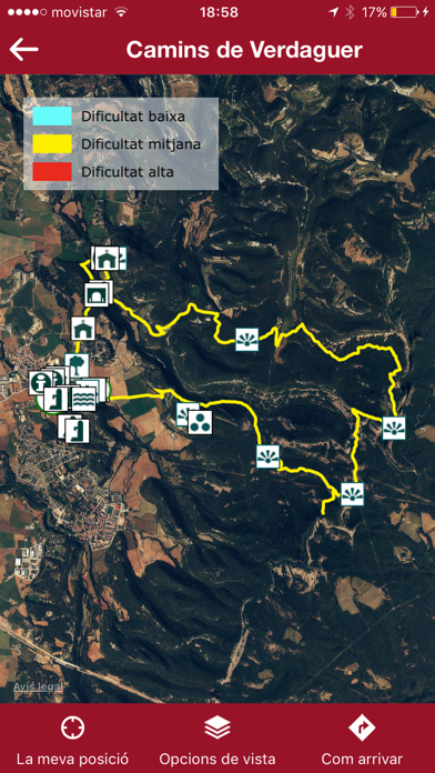 Itineraris Parcs Screenshot