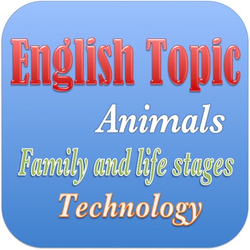 English Vocabulary With Topics icon