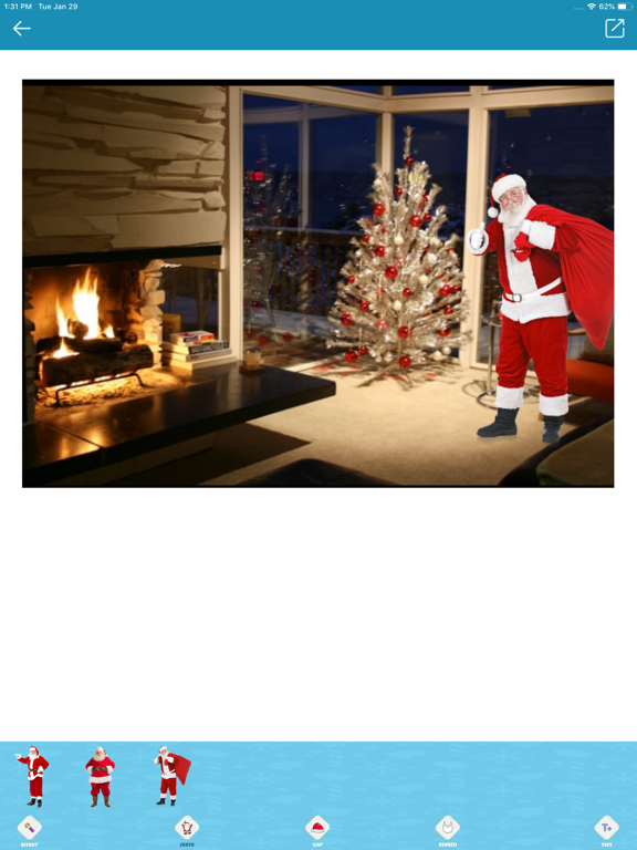 Screenshot #4 pour Add Santa to your photo