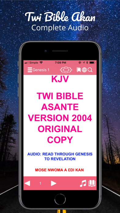 Screenshot #1 pour Twi Bible Akan