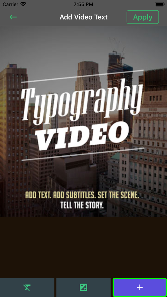 #2. Make Video With Music & Text (iOS) 由: Abdulla Yasin