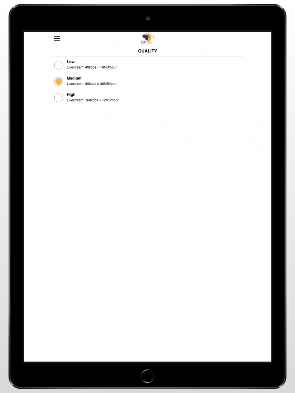 iPad screenshot