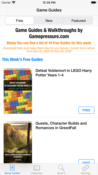 Gamepressure Game Guides Screenshot