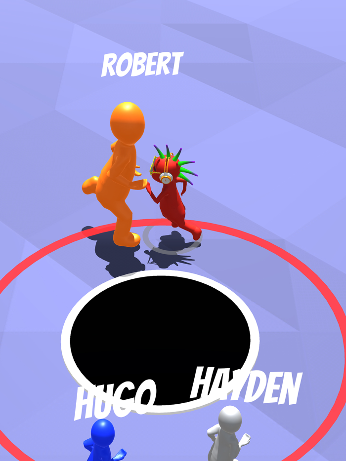 Fun Race Color Hole Party 3D