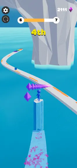 Game screenshot Ice Lava Run apk
