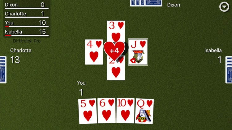 Hearts Card Classic screenshot-4