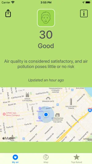 Track and Check Air Quality screenshot 2