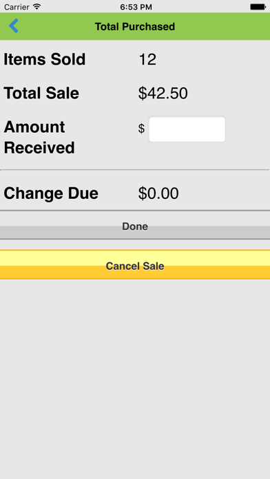 Gift Avenue Checkout App Screenshot