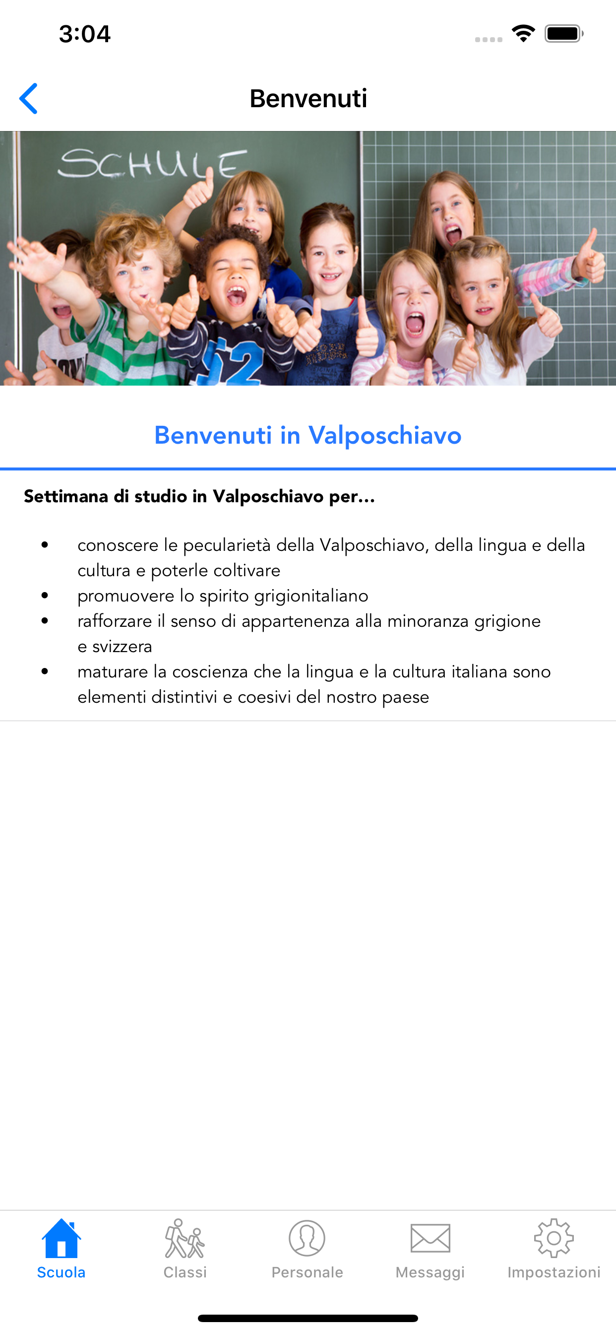 Scuole Poschiavo screenshot 3