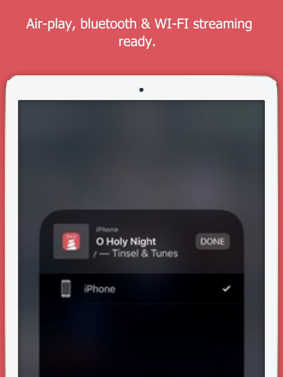 Tinsel & Tunes iPad screenshot 4 - Entertainment app