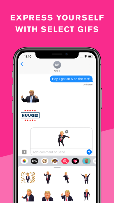 Screenshot #7 for Trump Stickers and Trumpmoji