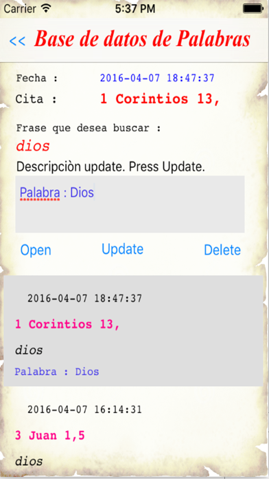 Biblia de Jerusalén Screenshot