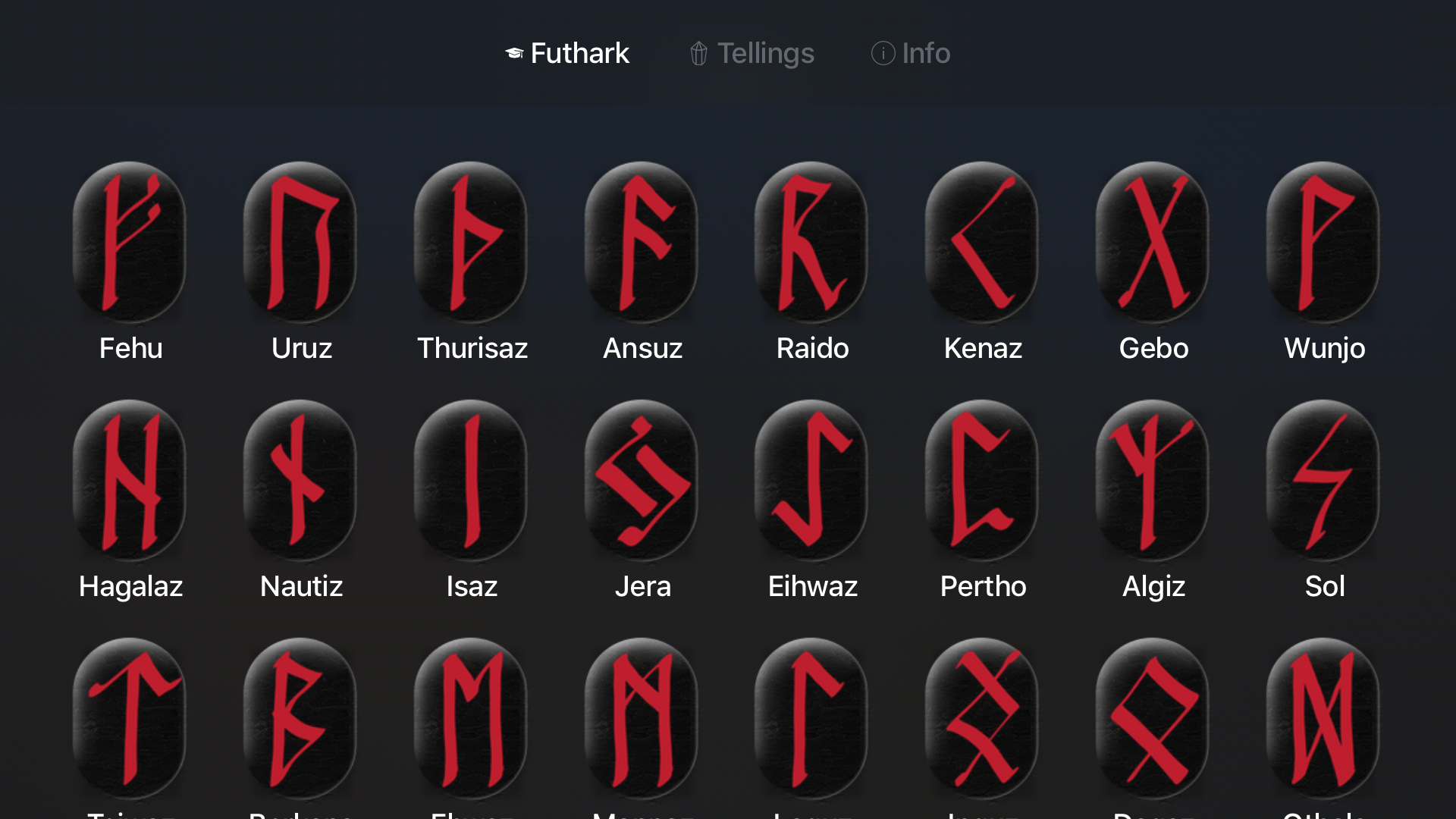 Ancient rune magic in practice
