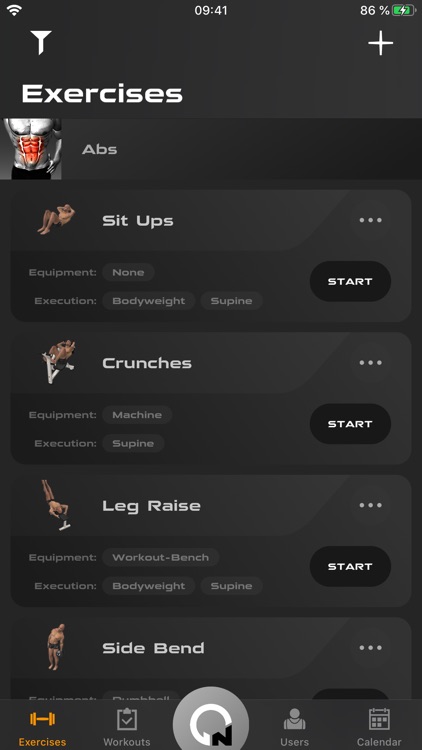 Gymnotize Fitness Workout App screenshot-4