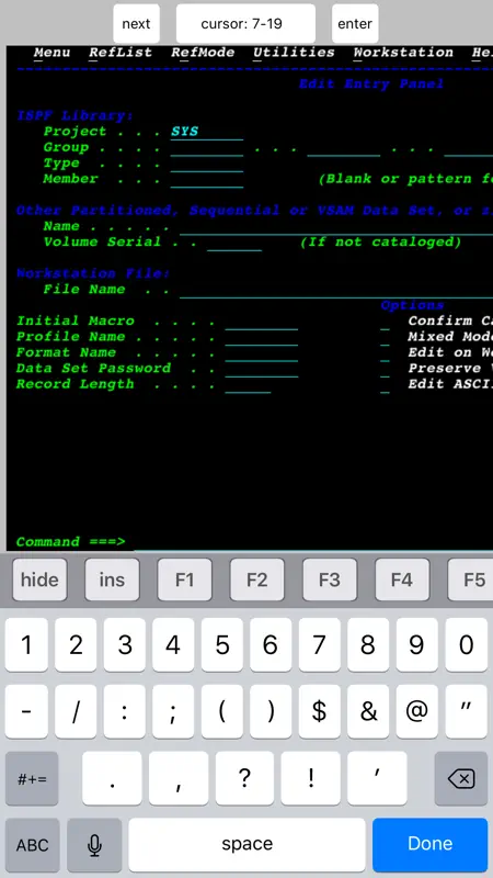 TN3270 screenshot 2 of 5