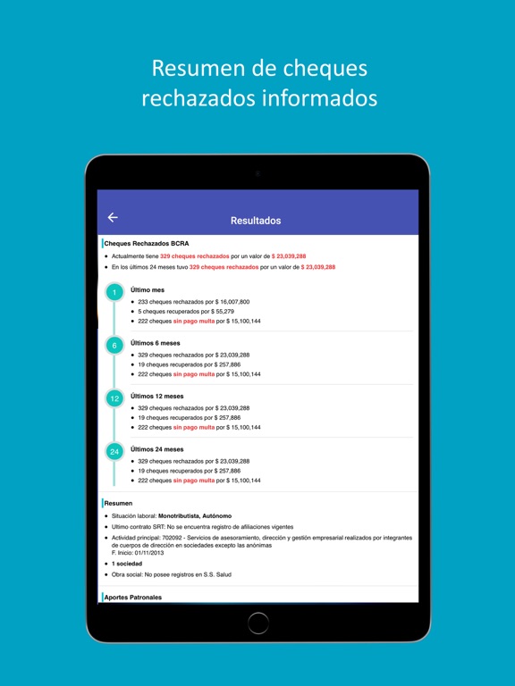 Screenshot #6 pour Nosis Informes Comerciales