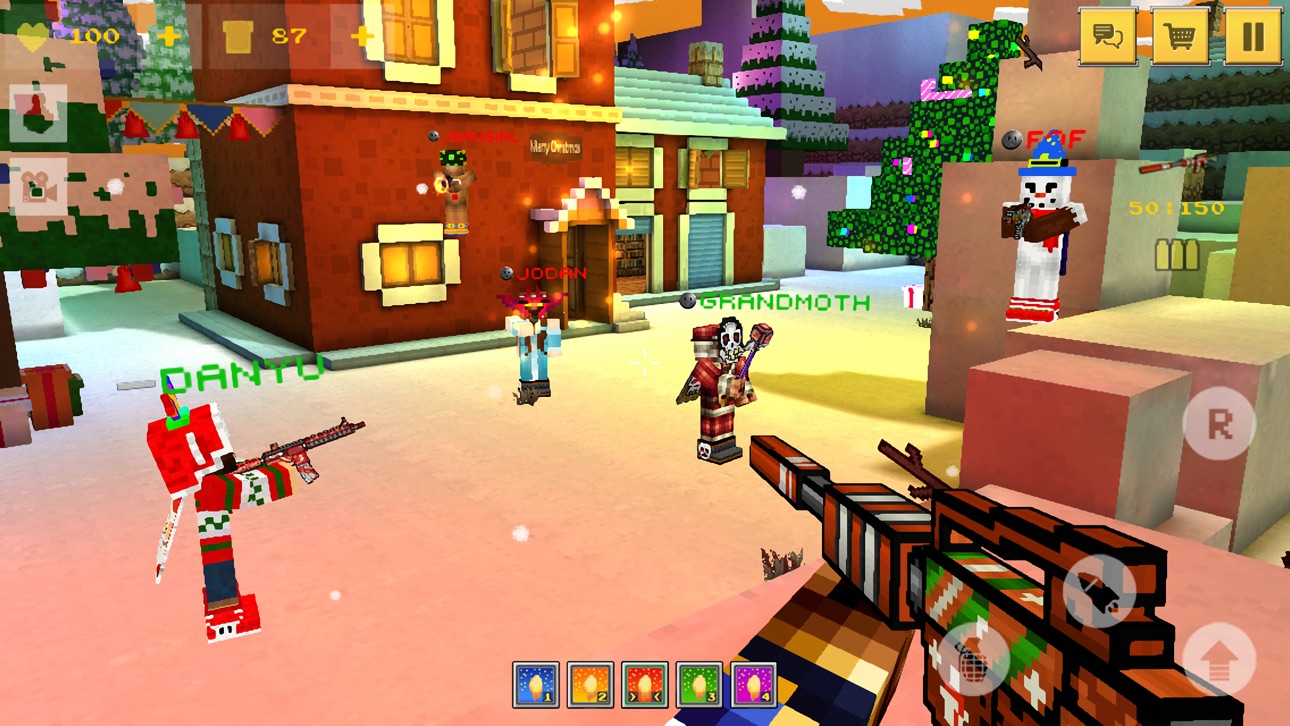Block Force - 3D FPS Gun Shoot - Free Hack screenshot 2 - iOS game interface