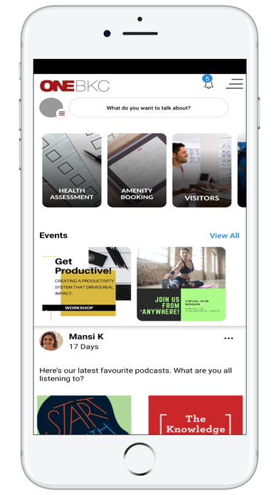 Screenshot #1 pour OneBKC App