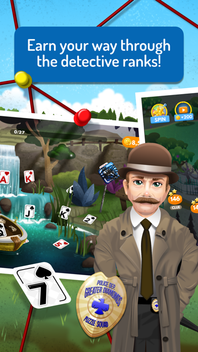 Solitaire Mystery Card Game Screenshot