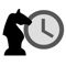 A customizable and pauseable two person play clock for chess or other two player games