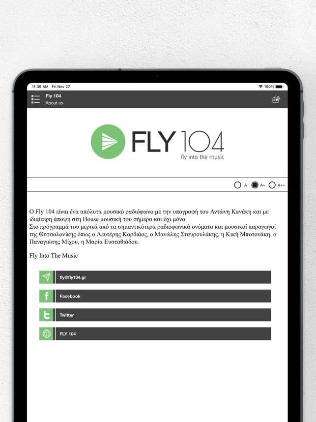Fly 104 on the App Store