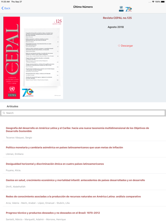 Screenshot #6 pour Revista CEPAL