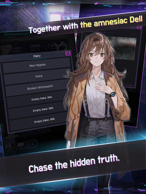 Mayday Memory: CHOICE SF Otome iPad screenshot