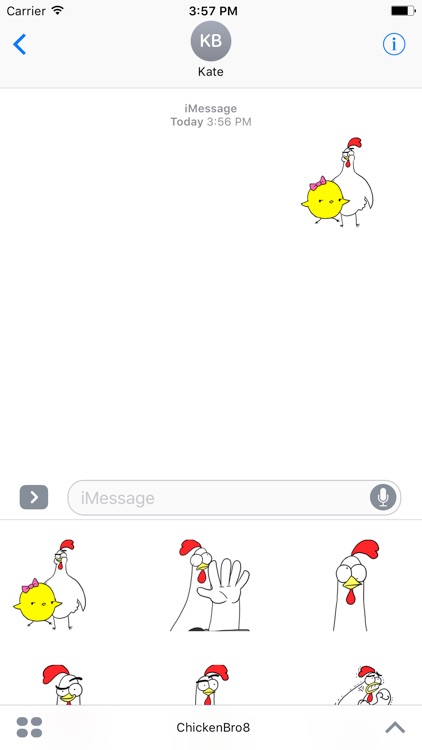 Chicken Bro 8 Sticker Pack