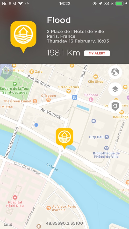 #6. SIGNALERT App (iOS) 由: Signalert SARL