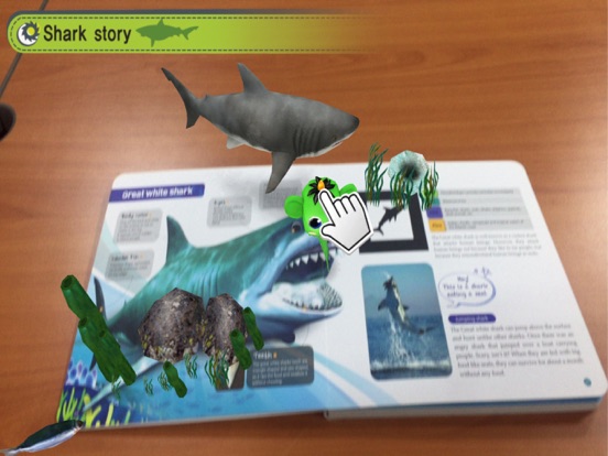 Screenshot #6 pour Shark Story - ARnJoy AR북 시리즈
