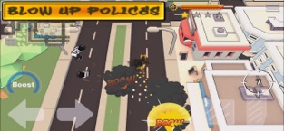 Asphalt Drifters - Getaway cop, game for IOS